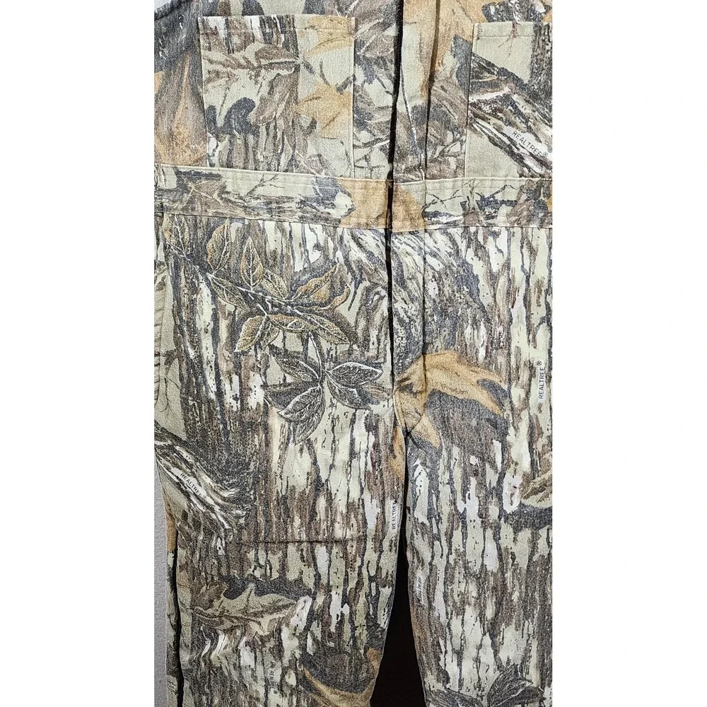 Walls Blizzard‎ Pruf Overalls Mens Large Realtree Camo Insulated Vintage Hunting